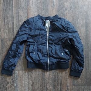 H&M Kids Black Bomber Jacket
